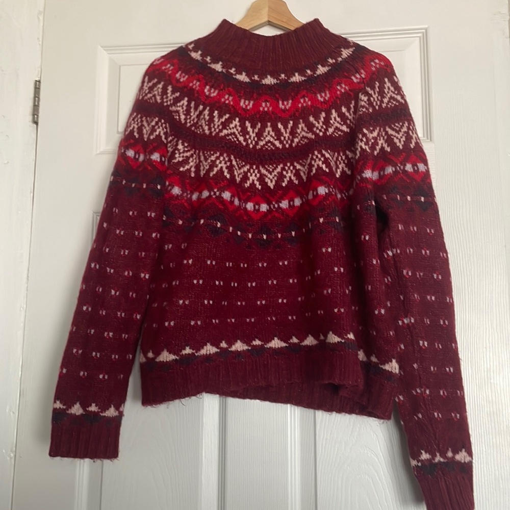 EUC- American Eagle mock neck sweater